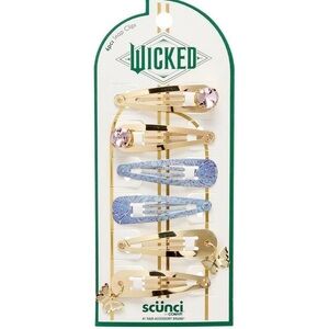 ✨ Scünci x Wicked Hair Snap Clips – Glinda | 6-Pack